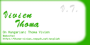 vivien thoma business card